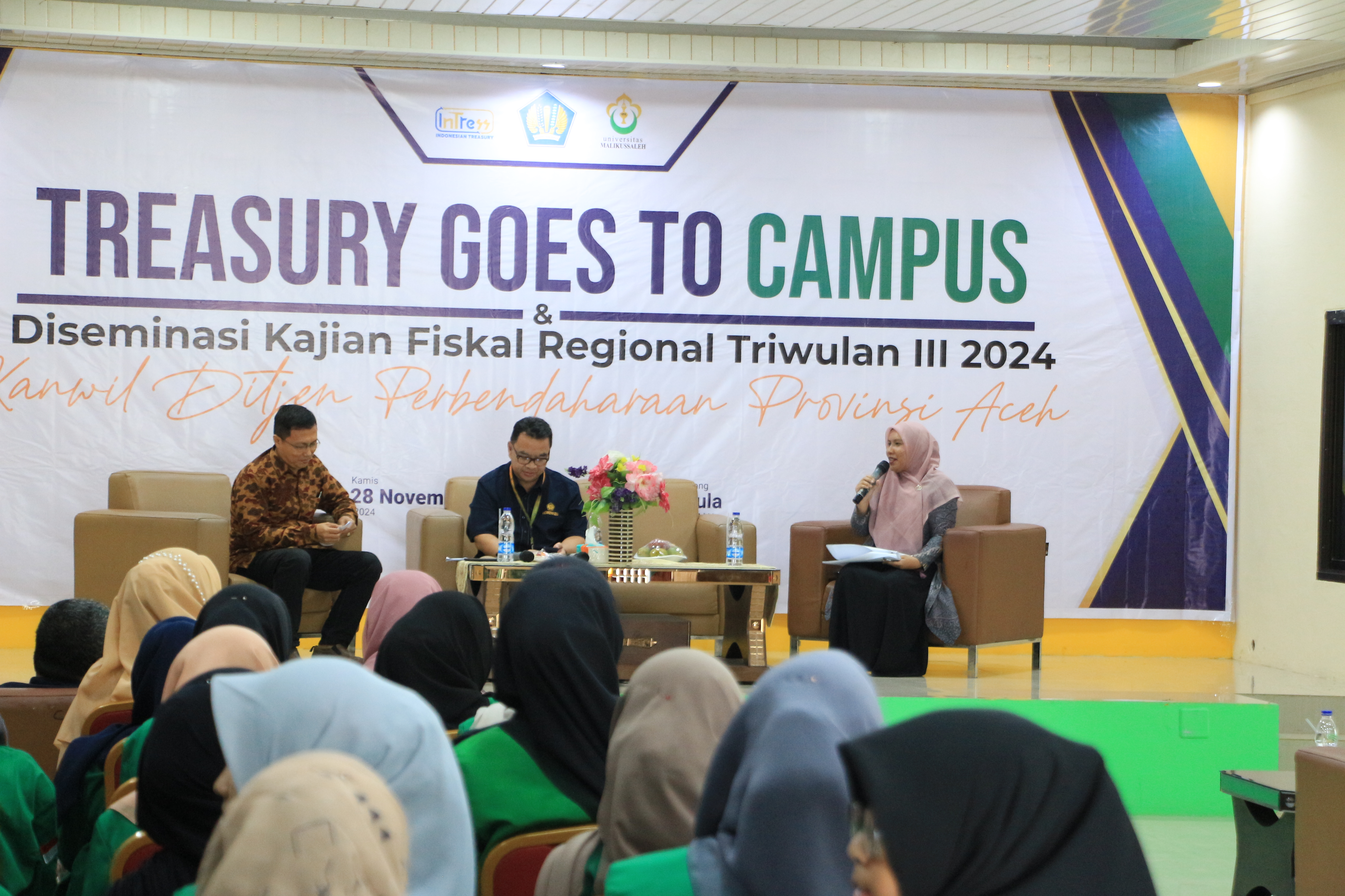 Pelaksanaan Kegiatan Treasury Goes To Campus 2024